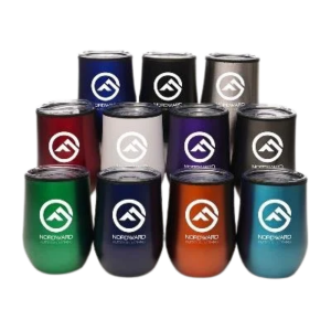 100 x Monet Insulated Coffee/Wine Cups - 1 Colour Print