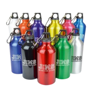 250 x Aluminium Drinks Bottles - Custom Printed