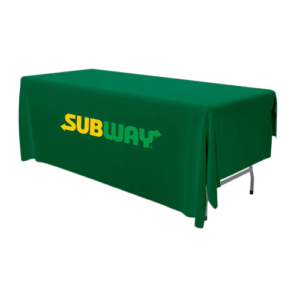 1 x Custom Printed Table Cloth for Events and Exhibitions
