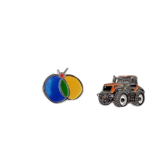 100 x Custom Printed Metal Badges - Perfect For Charities & Schools