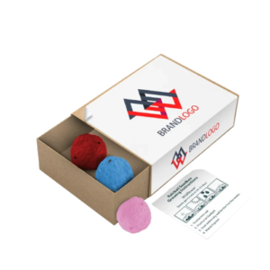 250 x Colourful Seed Ball Matchboxes - Custom Printed With Your Logo