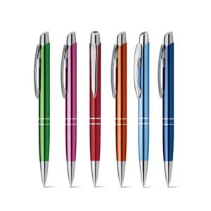 Ball pen in aluminium
