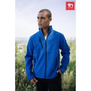 THC EANES. Softshell jacket (unisex) in polyester and elastane