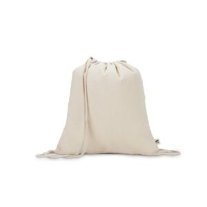 MAIORCA. 100% recycled cotton drawstring bag(180 g/m²)