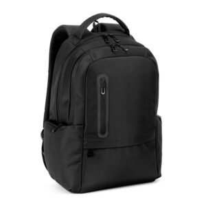 BOSTON SOLID. 17" laptop backpack made from 150D nylon with 2 padded compartments