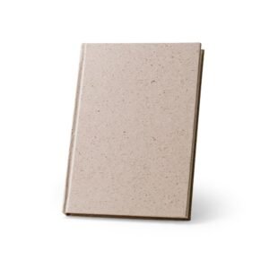 TEAPAD RIGID. A5 notebook with hard cover made from tea leafs waste (65%)