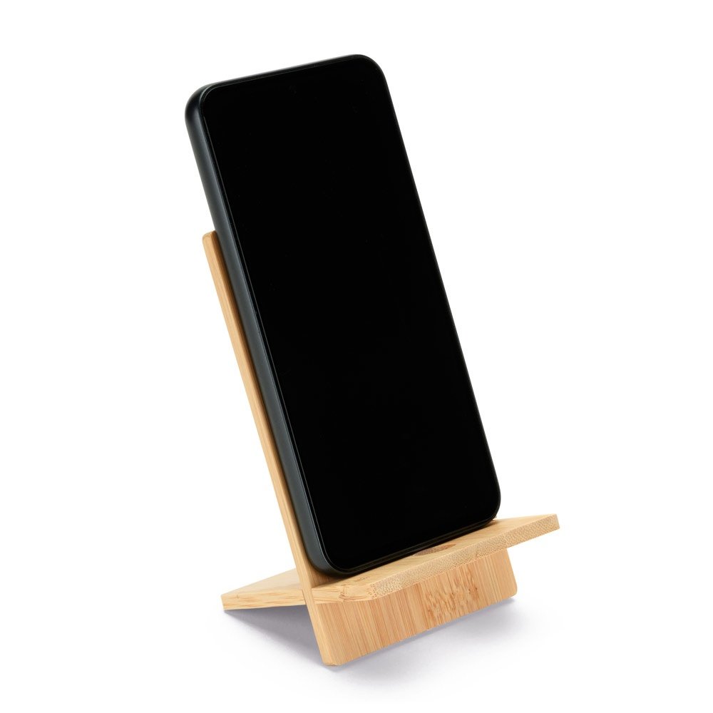 GALEN. Bamboo mobile phone holder, detachable into two parts