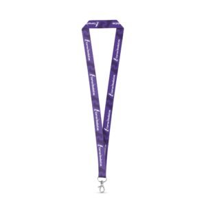 WINDSOR. SET Lanyard SUBLIMATION Long II (20 mm) in recycled polyester (100% rPET) with Hook Trigger Snap 20 mm