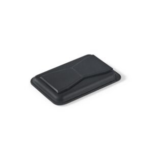 CONNOR. Magnetic PU card holder that attaches easily to the back of your mobile phone, with RFID blocking