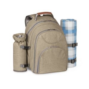 VILLA. Thermal picnic backpack in 600D, high-density recycled polyester