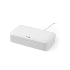 BACTOUT. UV sterilizer case with wireless charger Fast (10W)