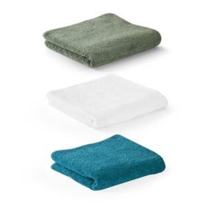 BARDEM M. Face towel (500 g/m²) in cotton (82%) and recycled cotton (18%)