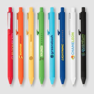 Vela Essentials Recycled Plastic Soft Touch Gel Pen