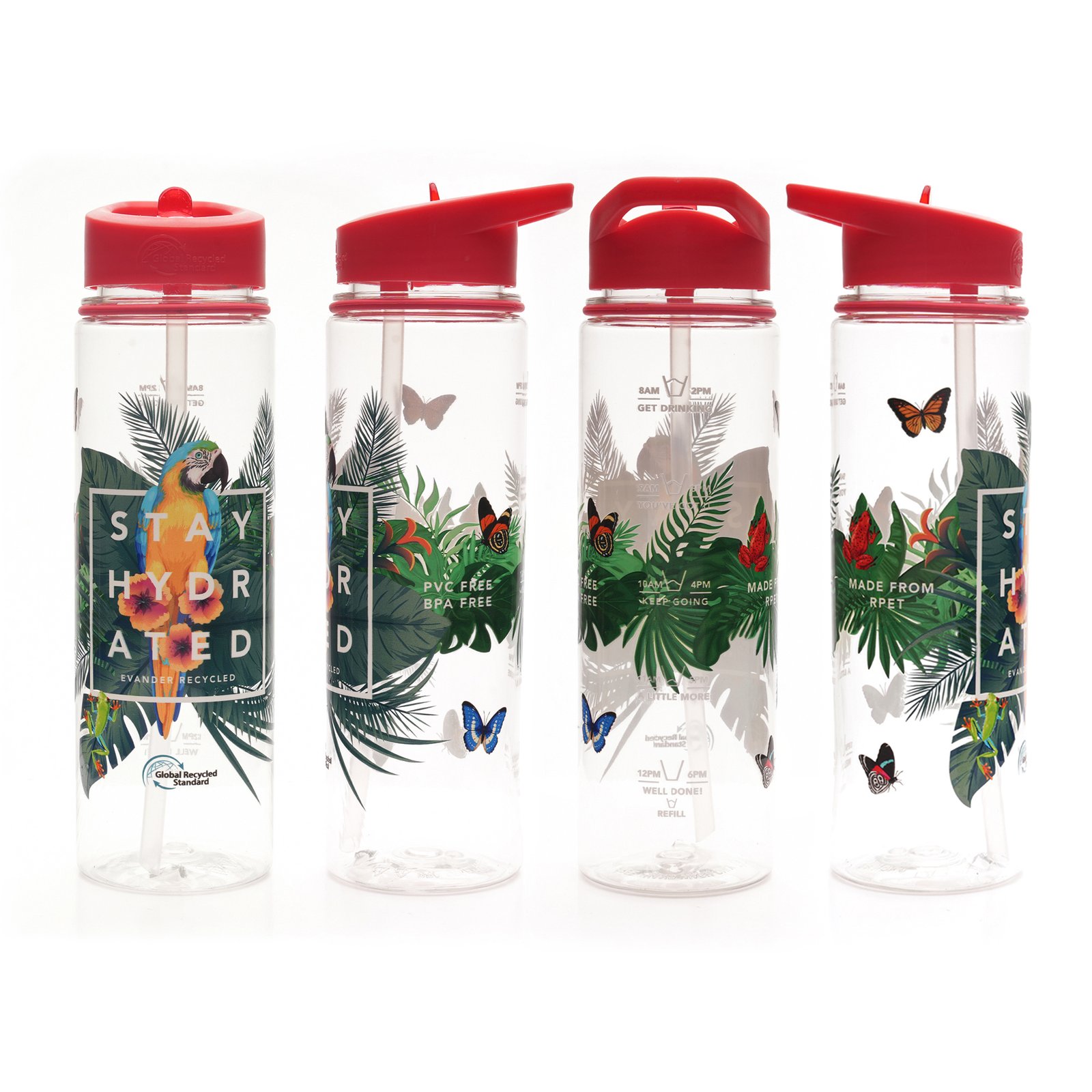 Evander Recycled 725ml Branded 98% Recycled Drinks Bottle