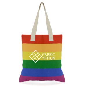 HEGARTY 10OZ RAINBOW COTTON SHOPPER