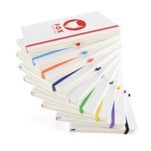 A5 White PU Notebook