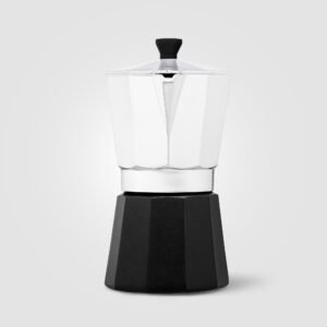 Grosche Milano Aluminium Stovetop Espresso Maker – 6-Cup / 270 ml