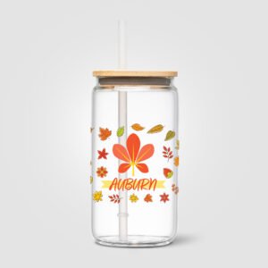 Cádiz Glass Bamboo Lid Tumbler – 540 ml